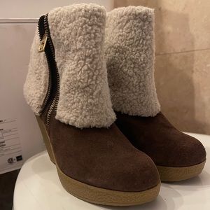Michael Kors suede boots